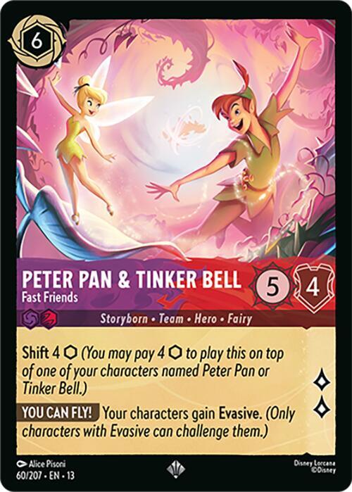Peter Pan & Tinker Bell - Fast Friends