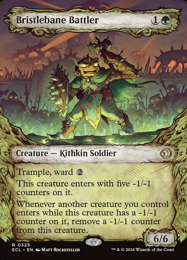 Bristlebane Battler (Showcase) - Magic: The Gathering