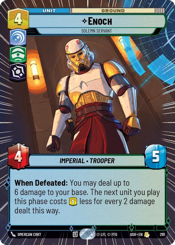 Enoch - Solemn Servant (Hyperspace) - Star Wars Unlimited