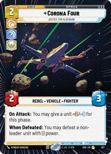 Corona Four - Justice for Alderaan (Hyperspace) - Star Wars Unlimited