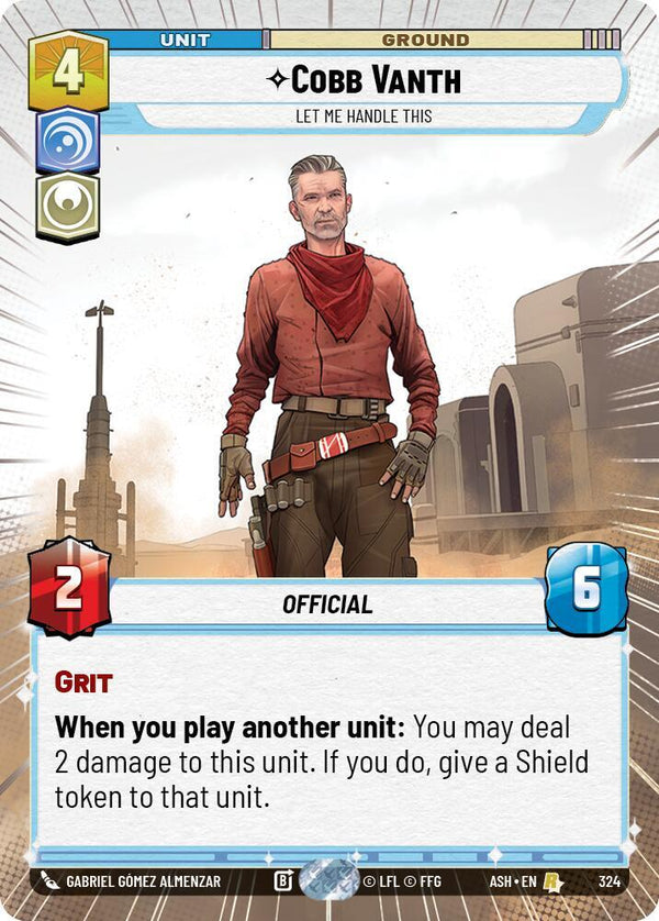 Cobb Vanth - Let Me Handle This (Hyperspace) - Star Wars Unlimited