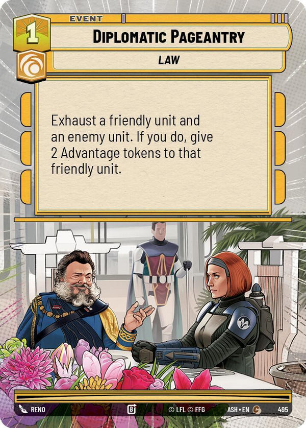 Diplomatic Pageantry (Hyperspace) - Star Wars Unlimited