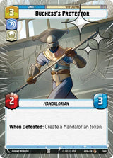 Duchess's Protector (Hyperspace Foil) - Star Wars Unlimited