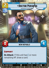 Doctor Pershing - Dedicated to Research (Hyperspace Foil) - Star Wars Unlimited