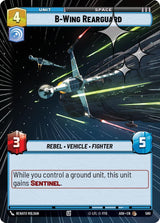B-Wing Rearguard (Hyperspace Foil) - Star Wars Unlimited