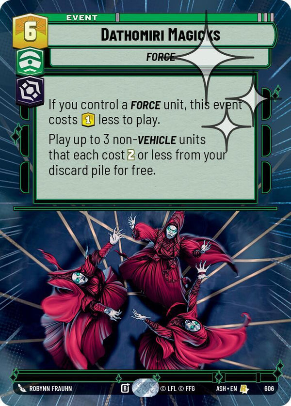 Dathomiri Magicks (Hyperspace Foil) - Star Wars Unlimited