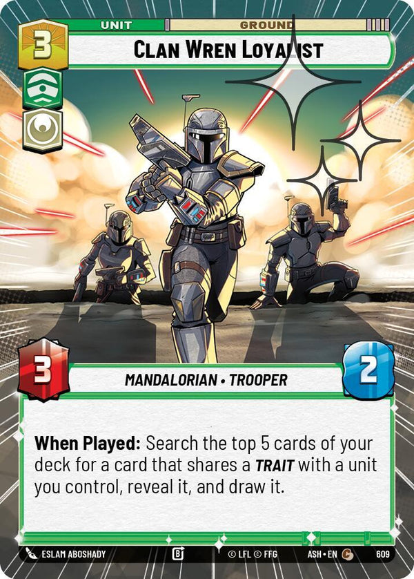 Clan Wren Loyalist (Hyperspace Foil) - Star Wars Unlimited