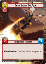 Clan Vizsla Soldier (Hyperspace Foil) - Star Wars Unlimited