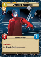 Emperor's Messenger (Hyperspace Foil) - Star Wars Unlimited