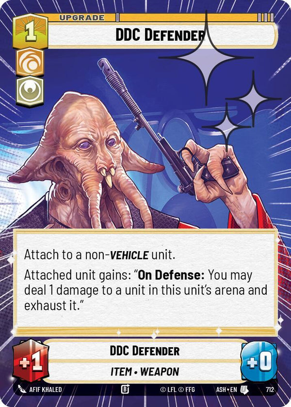 DDC Defender (Hyperspace Foil) - Star Wars Unlimited