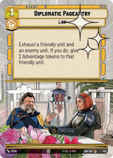 Diplomatic Pageantry (Hyperspace Foil) - Star Wars Unlimited