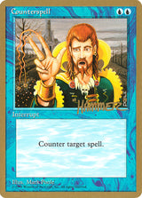 Counterspell - 1996 Shawn "Hammer" Regnier (4ED) - Magic: The Gathering