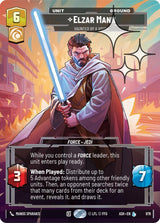Elzar Mann - Haunted by a Vision (Prestige Foil) - Star Wars Unlimited