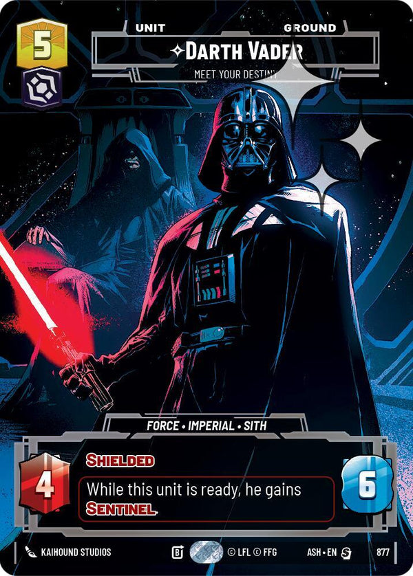 Darth Vader - Meet Your Destiny (Prestige Foil) - Star Wars Unlimited