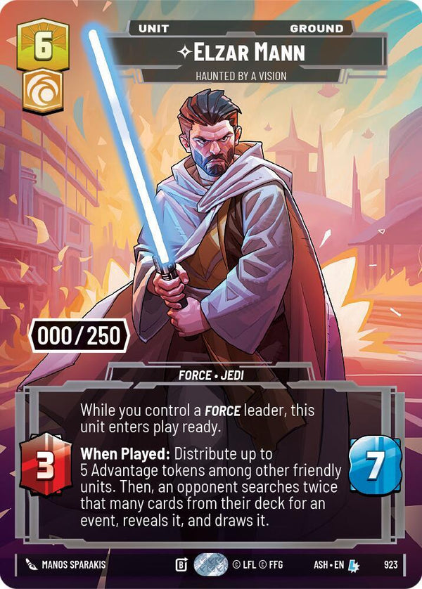 Elzar Mann - Haunted by a Vision (Serialized) - Star Wars Unlimited
