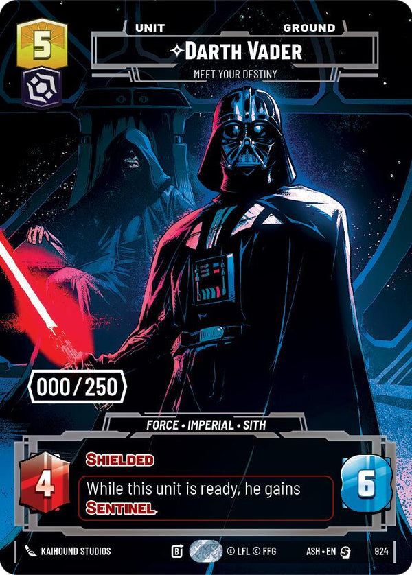 Darth Vader - Meet Your Destiny (Serialized) - Star Wars Unlimited