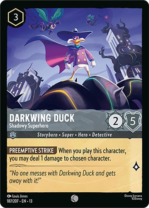 Darkwing Duck - Shadowy Superhero - Disney Lorcana