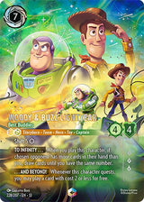 Woody & Buzz Lightyear - Best Buddies (Enchanted) - Disney Lorcana