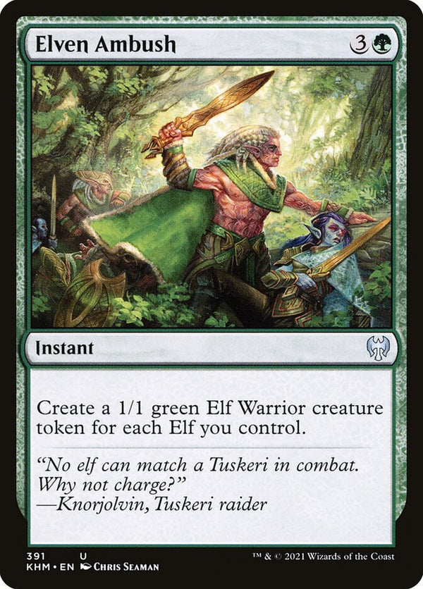 Elven Ambush - Magic: The Gathering