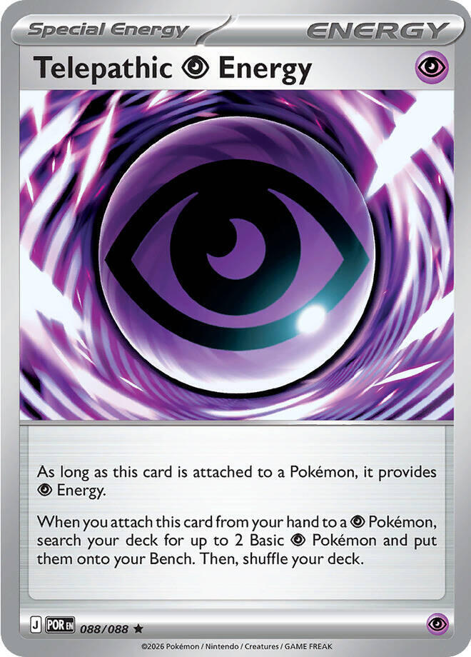 Telepathic Psychic Energy - 088/088 (Non-Holo)