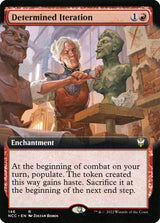 Determined Iteration (Extended Art) - Magic: The Gathering