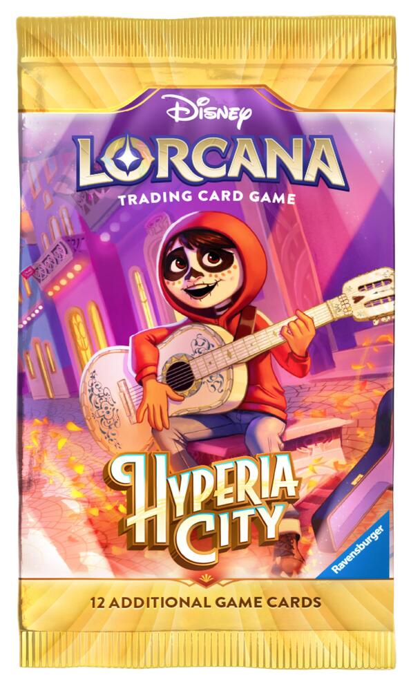 Disney Lorcana: Hyperia City Booster Pack