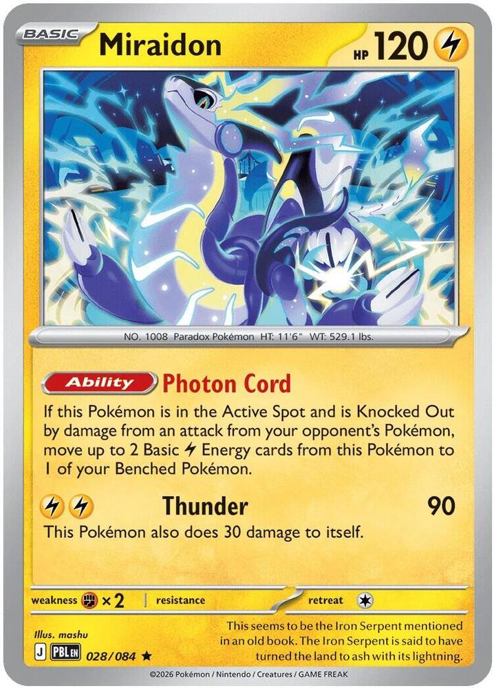 Miraidon - 028/084 (Non-Holo)