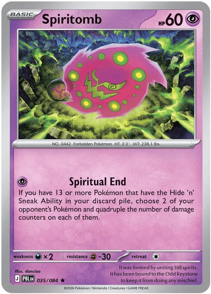 Spiritomb - 035/084 (Non-Holo)