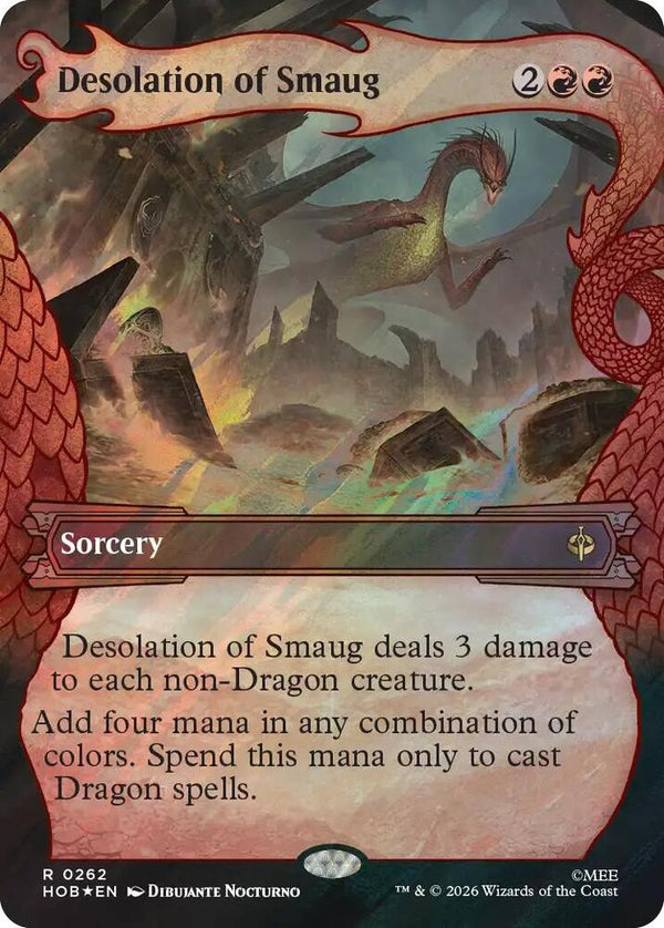 Desolation of Smaug (Showcase) (Surge Foil) - Magic: The Gathering
