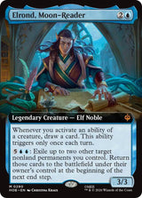 Elrond, Moon-Reader (Extended Art) - Magic: The Gathering