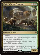Chief Warg's Company - Magic: The Gathering