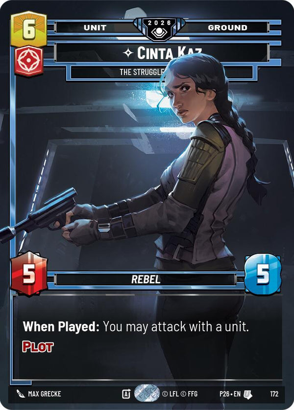 Cinta Kaz - The Struggle Comes First - Star Wars Unlimited