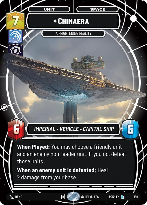 Chimaera - A Frightening Reality - Star Wars Unlimited
