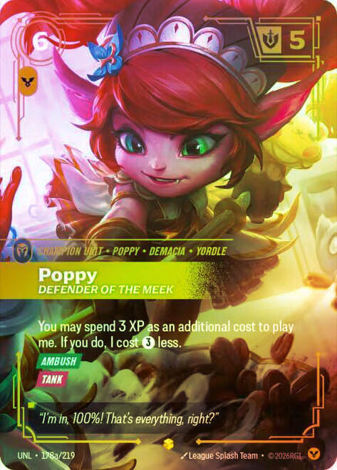 Poppy - Defender of the Meek (Alternate Art)