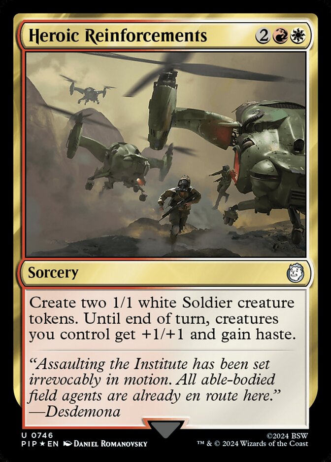 Heroic Reinforcements (Surge Foil)