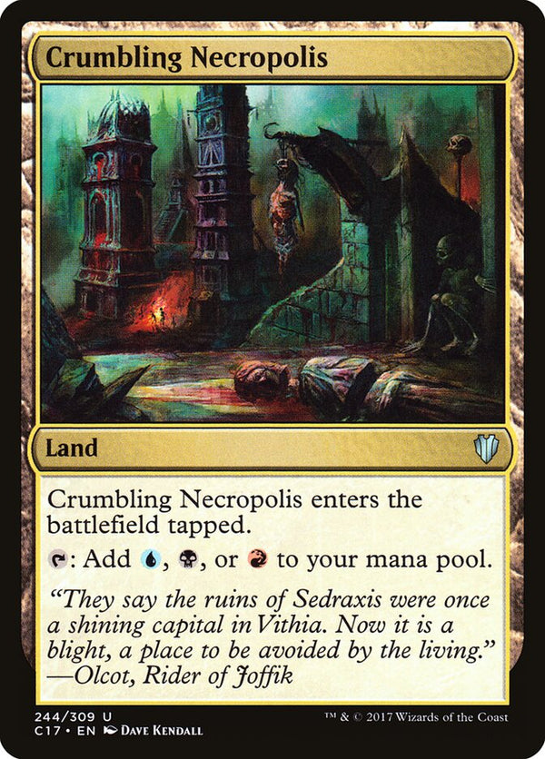 Crumbling Necropolis - Magic: The Gathering