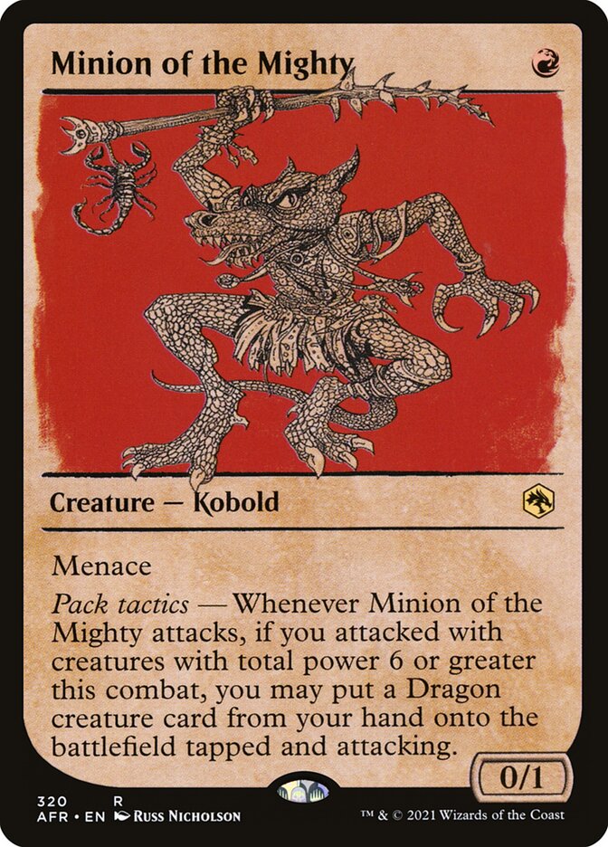Minion of the Mighty (Showcase)