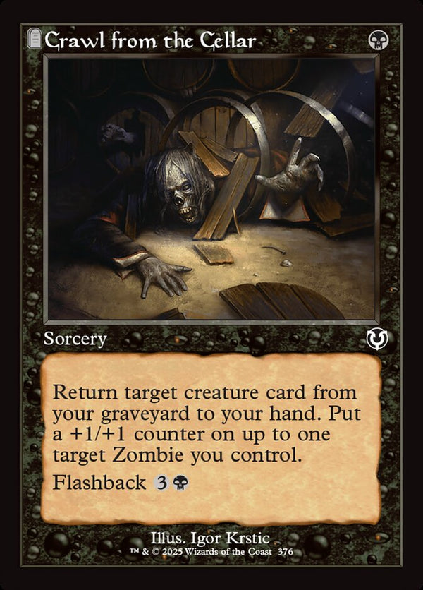 Crawl from the Cellar (Retro Frame) - Magic: The Gathering