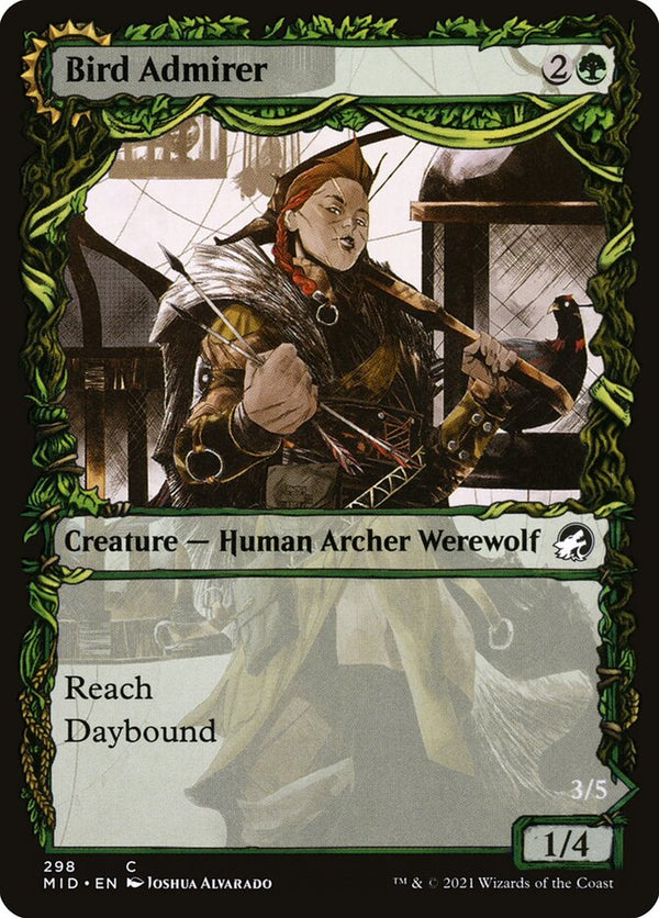 Bird Admirer (Showcase) - Magic: The Gathering