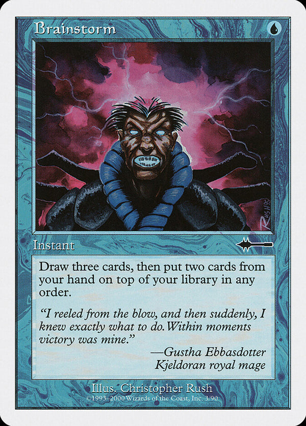 Brainstorm - Magic: The Gathering