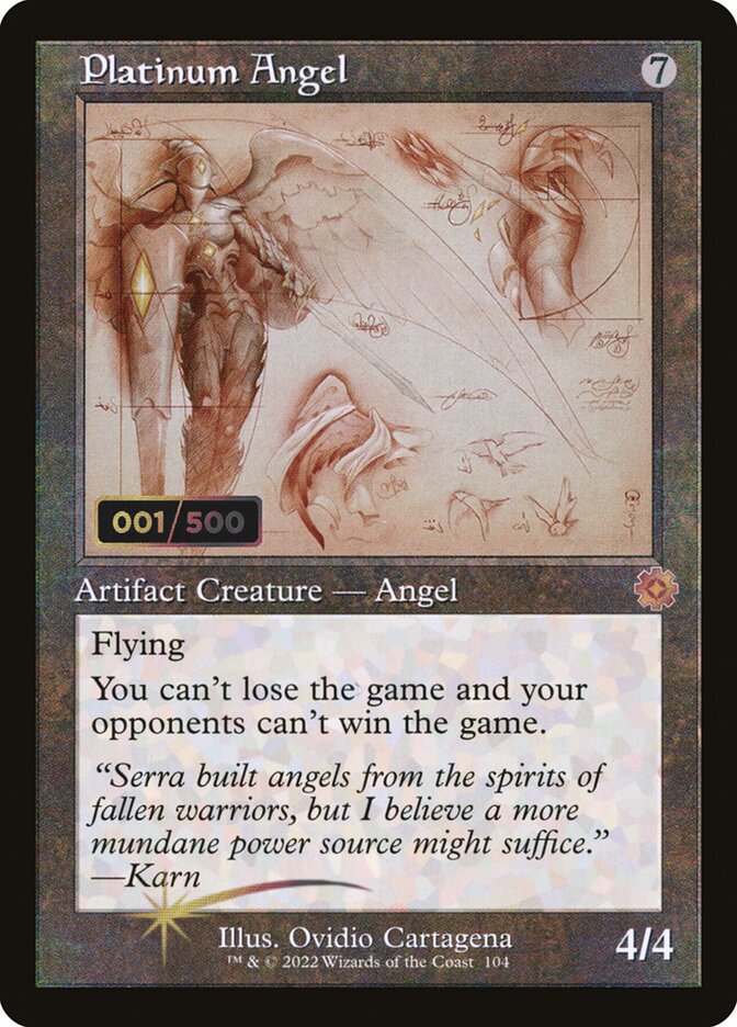 Platinum Angel (Schematic) (Serial Numbered)