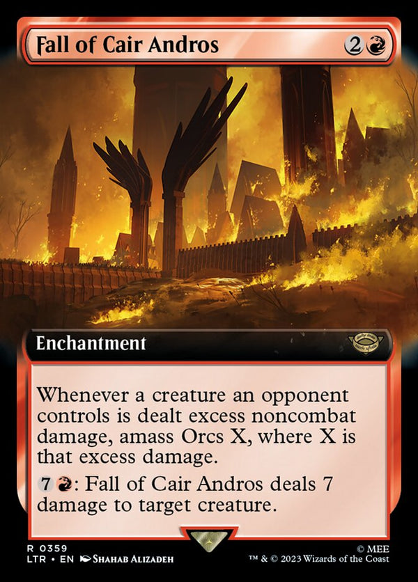 Fall of Cair Andros (Extended Art) - Magic: The Gathering