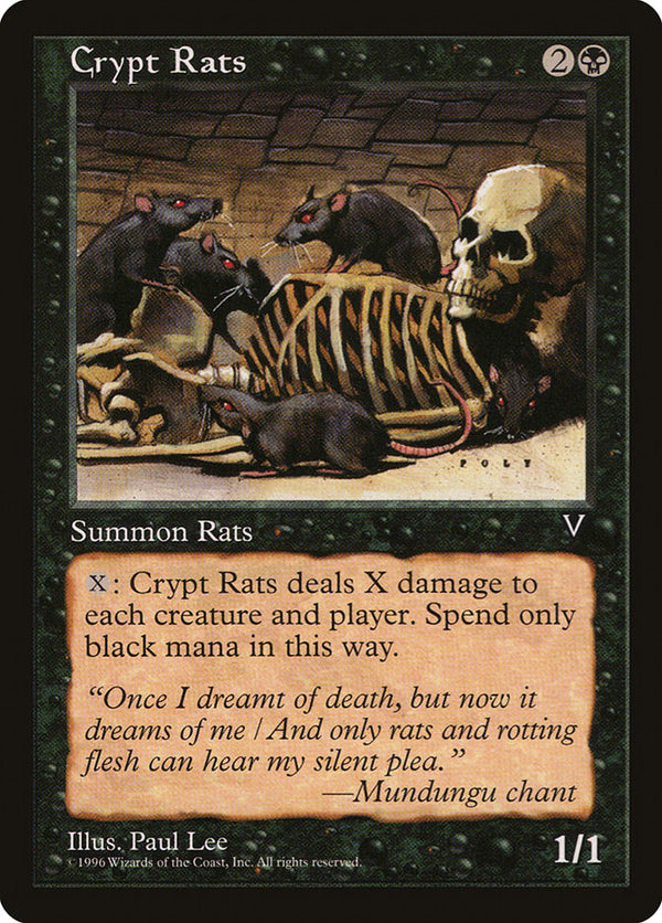 Crypt Rats - Magic: The Gathering