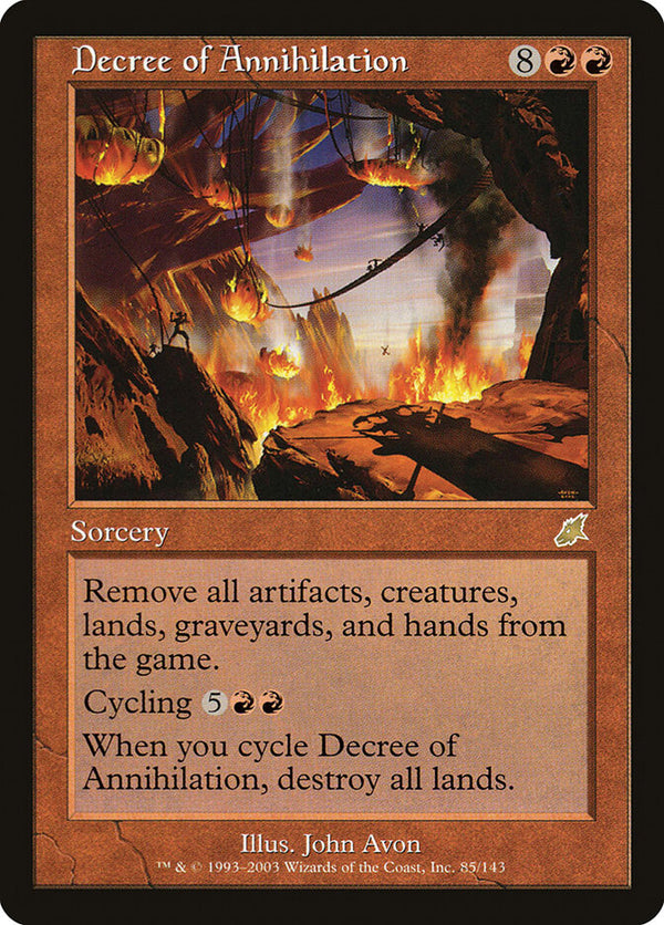 Decree of Annihilation - Magic: The Gathering