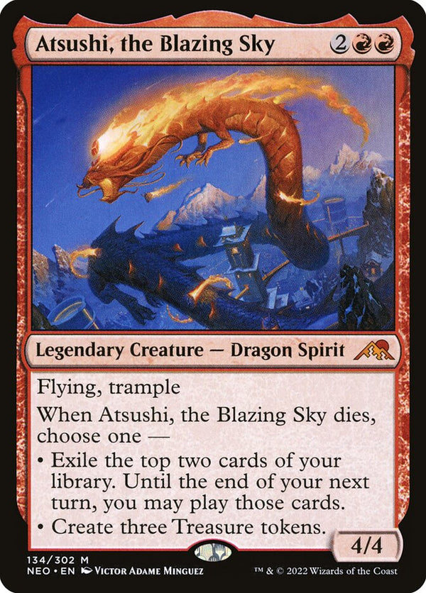 Atsushi, the Blazing Sky - Magic: The Gathering