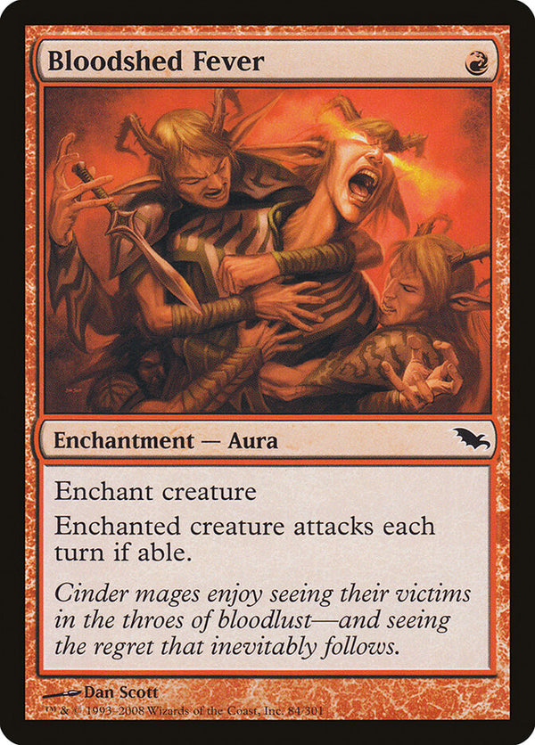 Bloodshed Fever - Magic: The Gathering