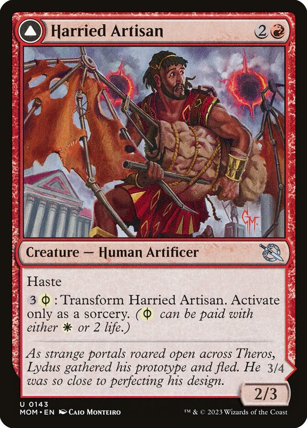 Harried Artisan - Magic: The Gathering