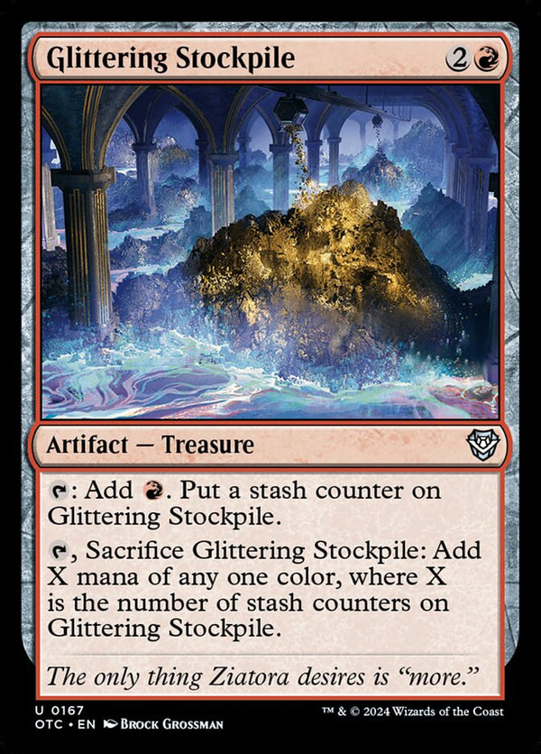 Glittering Stockpile - Magic: The Gathering