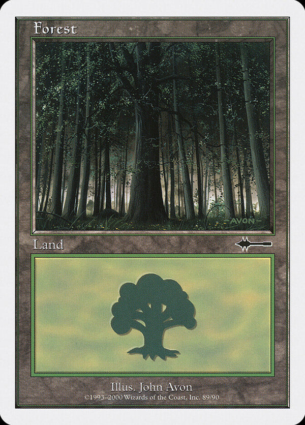 Forest (89) - Magic: The Gathering
