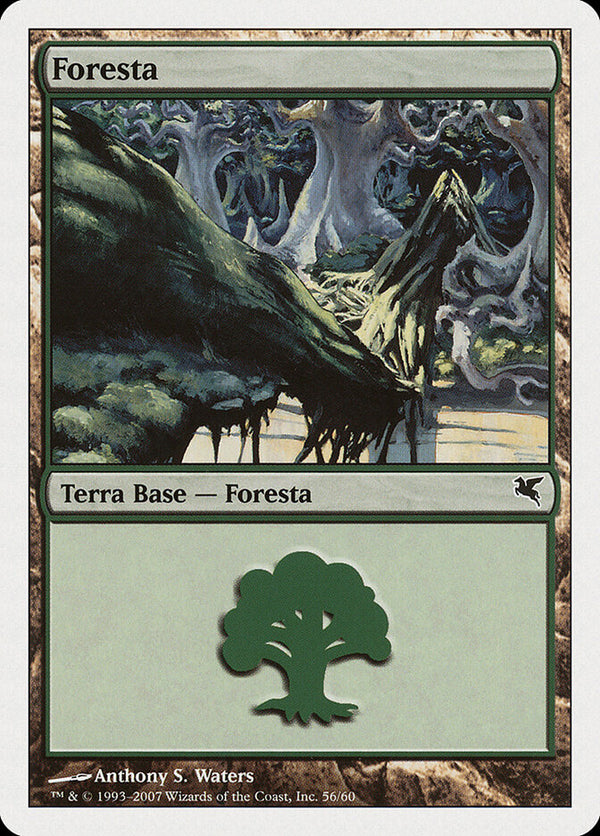 Forest (Italian) - "Foresta" (K56) - Magic: The Gathering